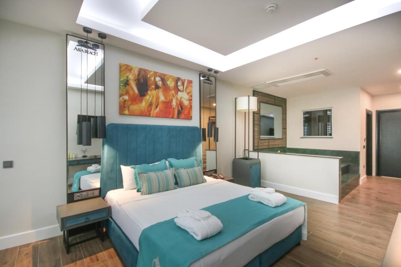 Asia Beach Resort & Spa Hotel Alanya Bagian luar foto