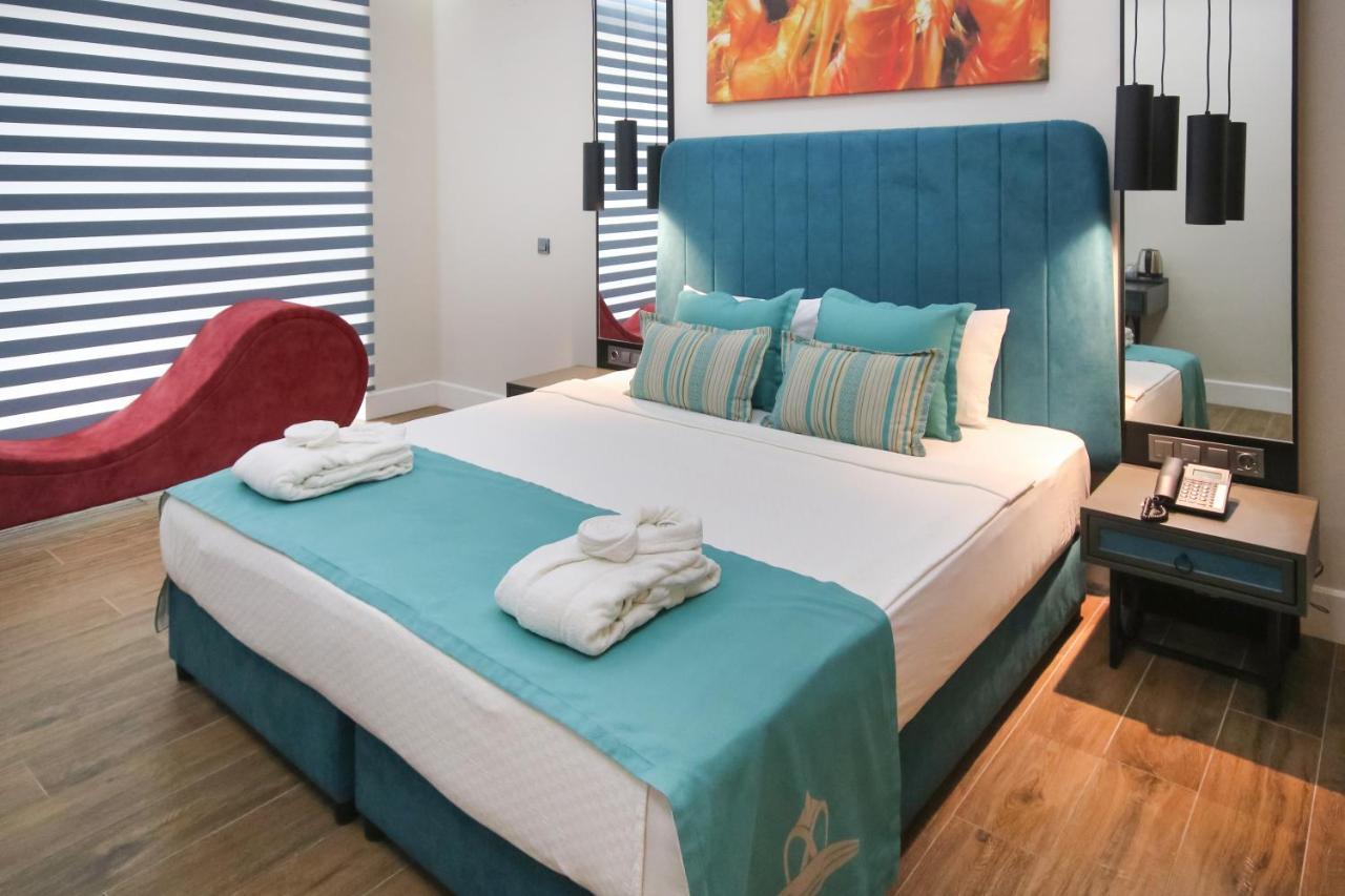 Asia Beach Resort & Spa Hotel Alanya Bagian luar foto