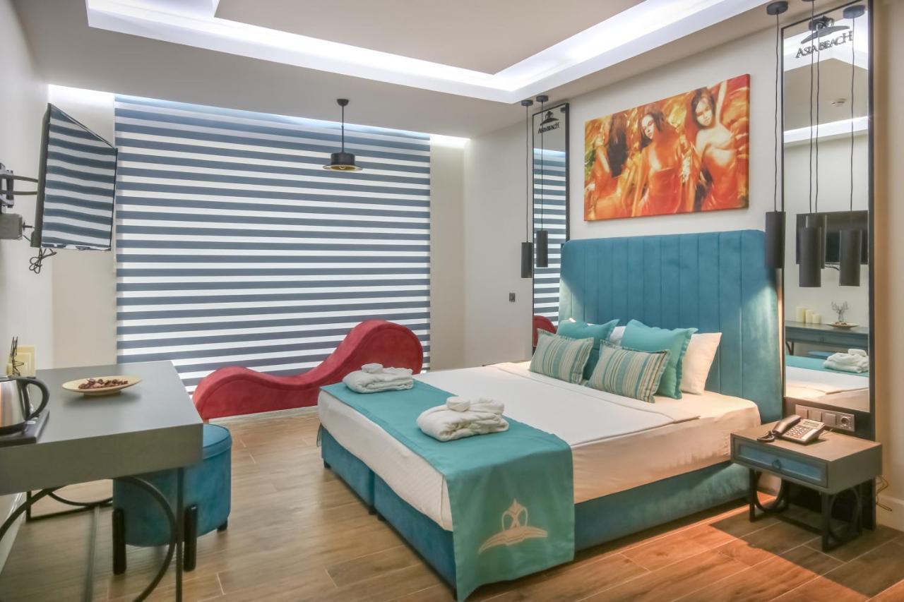 Asia Beach Resort & Spa Hotel Alanya Bagian luar foto