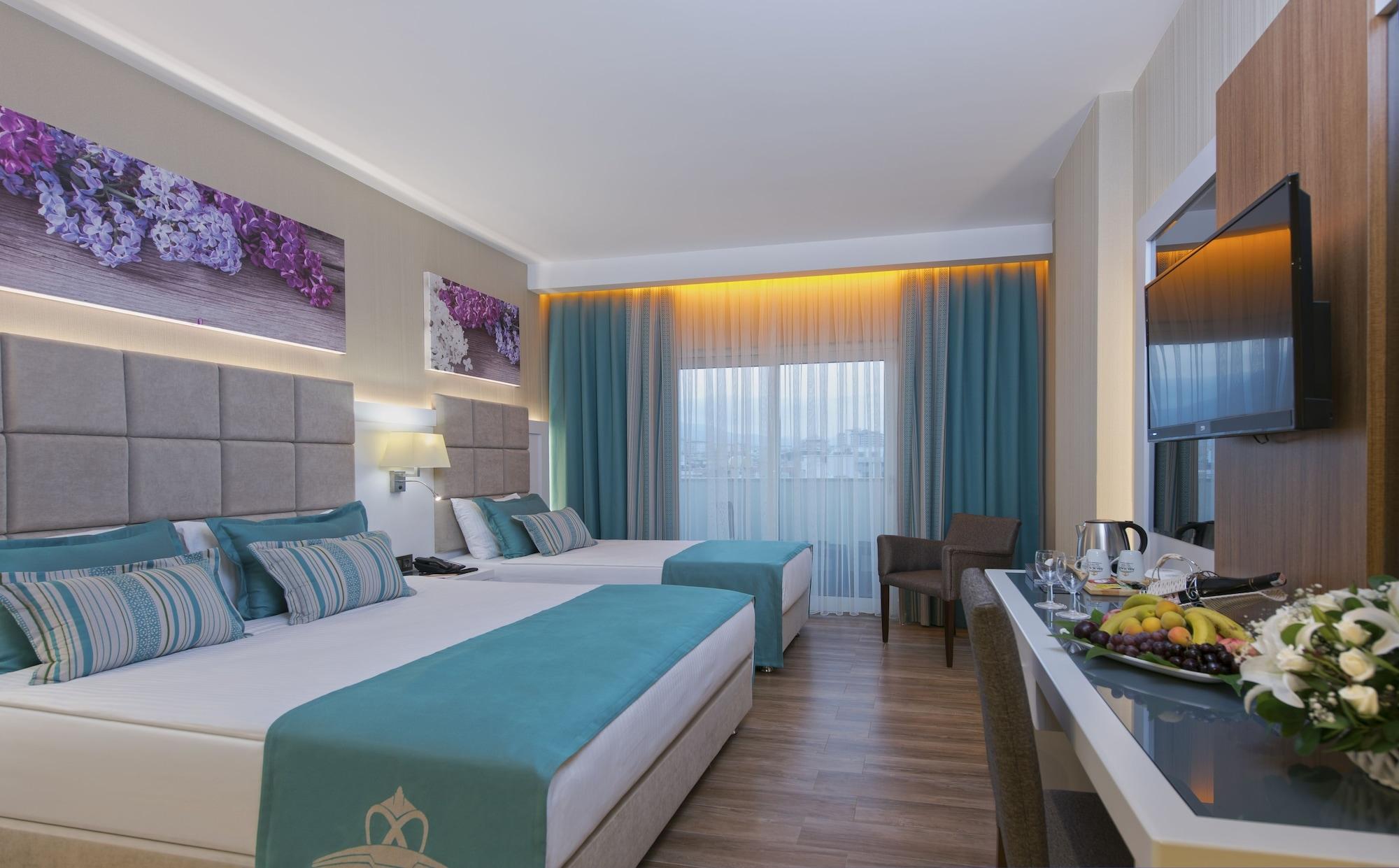 Asia Beach Resort & Spa Hotel Alanya Bagian luar foto