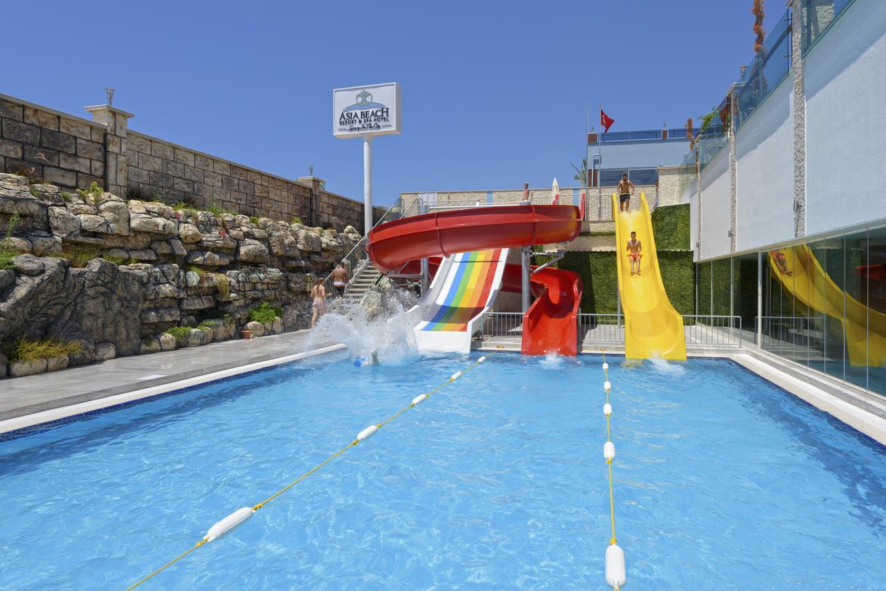 Asia Beach Resort & Spa Hotel Alanya Bagian luar foto