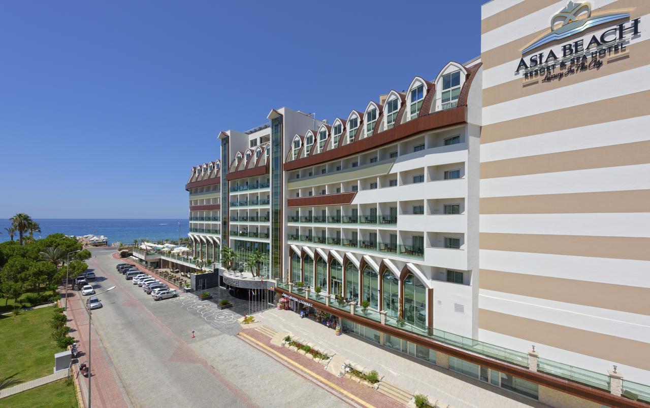 Asia Beach Resort & Spa Hotel Alanya Bagian luar foto