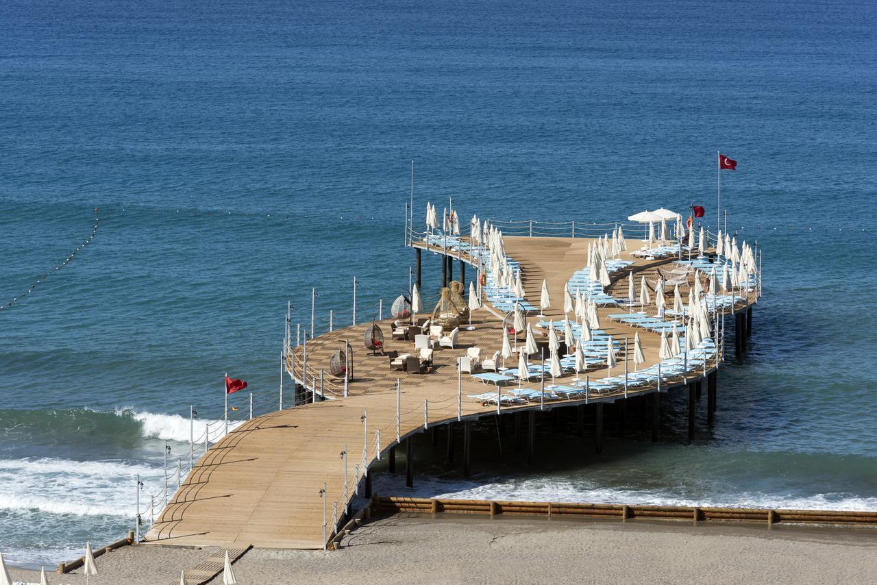 Asia Beach Resort & Spa Hotel Alanya Bagian luar foto