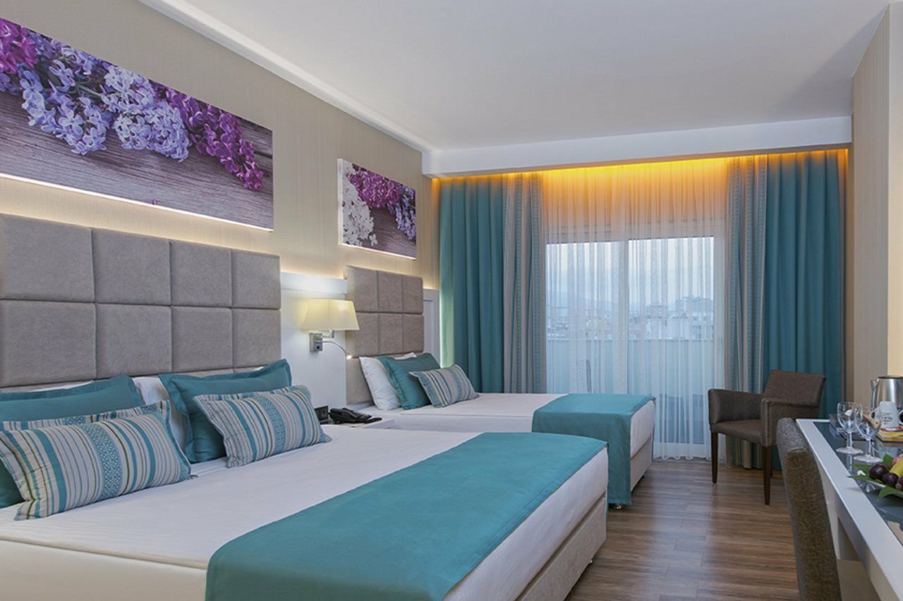 Asia Beach Resort & Spa Hotel Alanya Bagian luar foto
